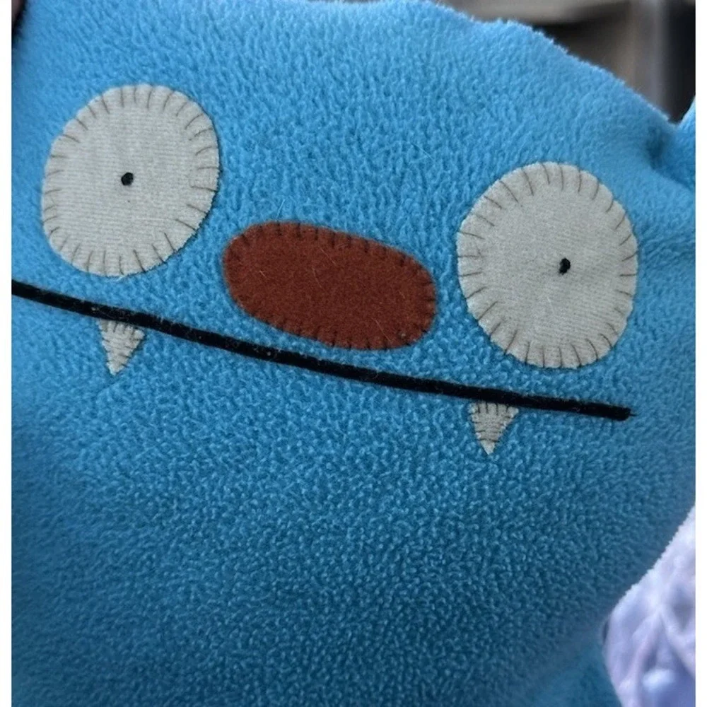 Uglydoll Big Toe 2006 Blue Pretty Ugly Plush  Sun-Min Kim Handmade Collectible